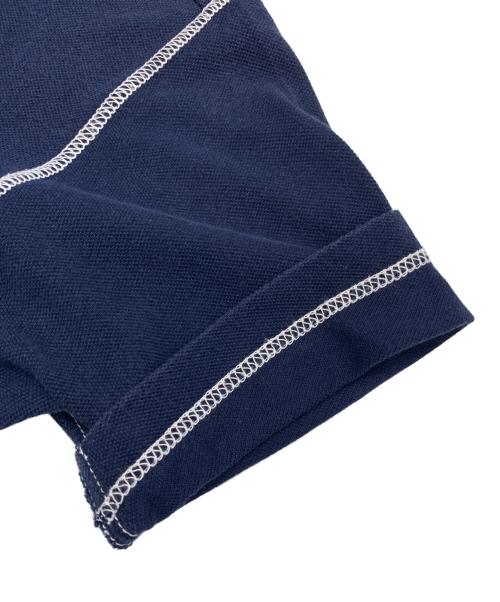 LACOSTE（ラコステ）LACOSTE (ラコステ) JUNYA WATANABE MAN (ジュンヤワタナベマン) ポロシャツ ネイビー サイズ:Sの古着・服飾アイテム
