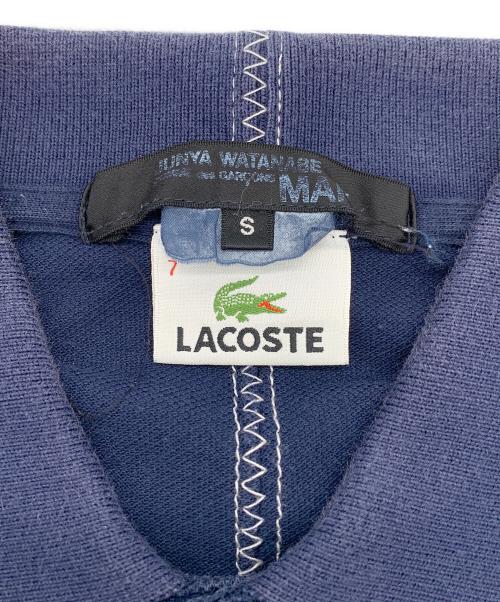 LACOSTE（ラコステ）LACOSTE (ラコステ) JUNYA WATANABE MAN (ジュンヤワタナベマン) ポロシャツ ネイビー サイズ:Sの古着・服飾アイテム