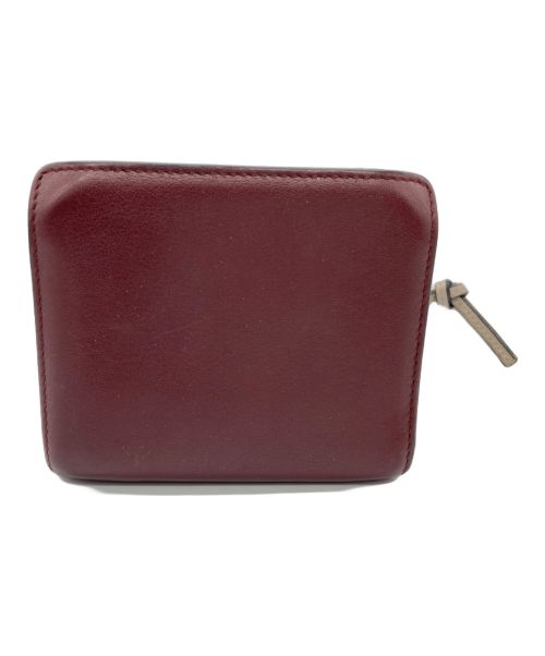 LOEWE（ロエベ）LOEWE (ロエベ) 2つ折り財布 レッドの古着・服飾アイテム