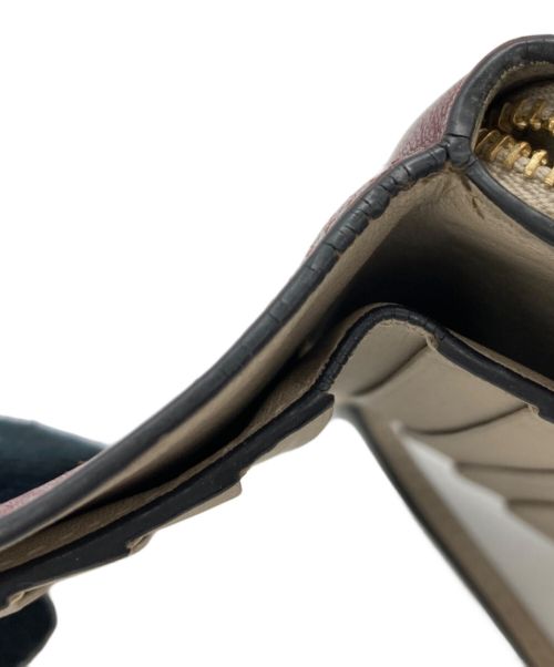 LOEWE（ロエベ）LOEWE (ロエベ) 2つ折り財布 レッドの古着・服飾アイテム