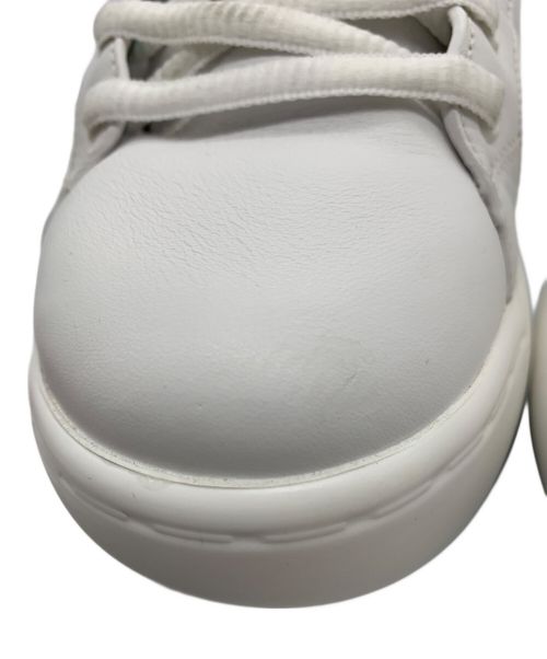 BOTTEGA VENETA（ボッテガベネタ）BOTTEGA VENETA (ボッテガベネタ) ピロースニーカー パデッドレザーカーフ ホワイト サイズ:SIZE 41の古着・服飾アイテム
