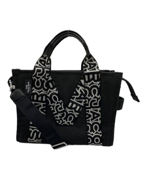MARC JACOBS（マークジェイコブズ）MARC JACOBS (マークジェイコブス) ザ M ミディアム トート バッグ ブラックの古着・服飾アイテム