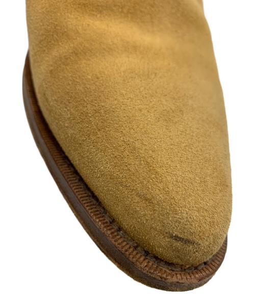 CELINE（セリーヌ）CELINE (セリーヌ) カマルグ バイカー チェルシーブーツ ベージュ サイズ:EU41の古着・服飾アイテム