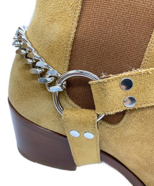 CELINE（セリーヌ）CELINE (セリーヌ) カマルグ バイカー チェルシーブーツ ベージュ サイズ:EU41の古着・服飾アイテム