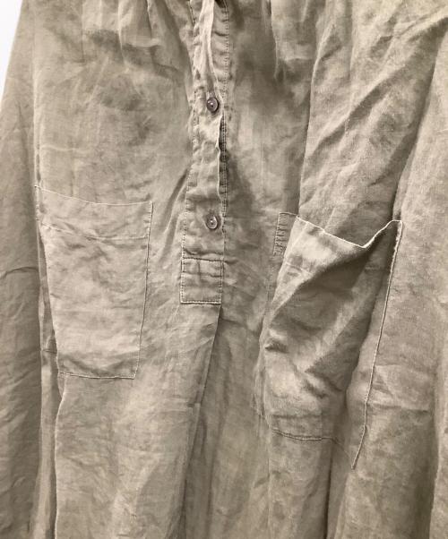 FRAMeWORK（フレームワーク）FRAMeWORK (フレームワーク) FRAMeWORK　ドルマンスリーブ オーバーシャツ オリーブ サイズ:FREEの古着・服飾アイテム