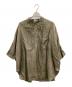 FRAMeWORK（フレームワーク）の古着「FRAMeWORK　ドルマンスリーブ オーバーシャツ」｜オリーブ