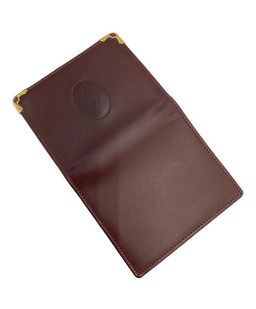 Cartier（カルティエ）Cartier (カルティエ) コンパクトミラーパスケース レッドの古着・服飾アイテム