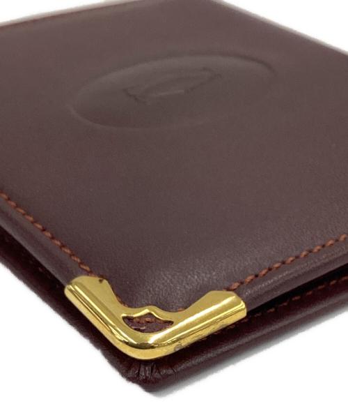 Cartier（カルティエ）Cartier (カルティエ) コンパクトミラーパスケース レッドの古着・服飾アイテム