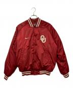 NIKEナイキ）の古着「カレッジスタジャン」｜レッド