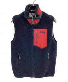 Patagonia（パタゴニア）の古着「クラシックレトロXベスト」｜ネイビー×レッド