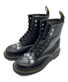 Dr.Martens×CBGB & OMFUG（ドクターマーチン×シービージービーアンドオーエムエフユージー）の古着「8ホールブーツ」｜ブラック
