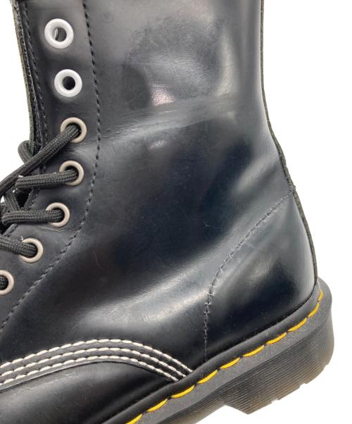 Dr.Martens（ドクターマーチン）Dr.Martens (ドクターマーチン) CBGB & OMFUG (シービージービーアンドオーエムエフユージー) 8ホールブーツ ブラック サイズ:UK5の古着・服飾アイテム