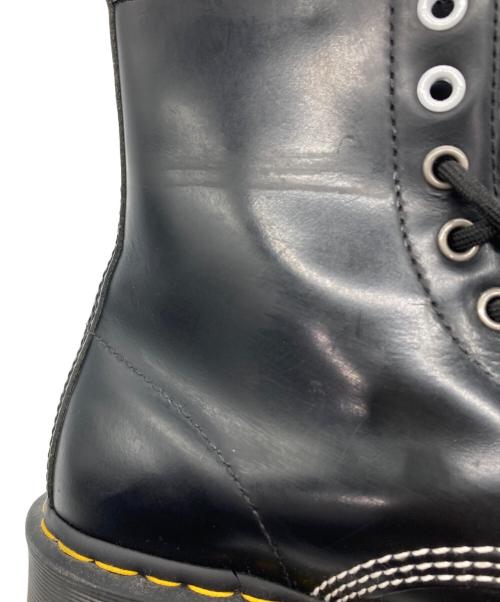 Dr.Martens（ドクターマーチン）Dr.Martens (ドクターマーチン) CBGB & OMFUG (シービージービーアンドオーエムエフユージー) 8ホールブーツ ブラック サイズ:UK5の古着・服飾アイテム