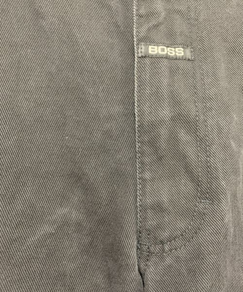 BOSS（ボス）BOSS (ボス) ブラックハーフデニムパンツ ブラック サイズ:2XLの古着・服飾アイテム