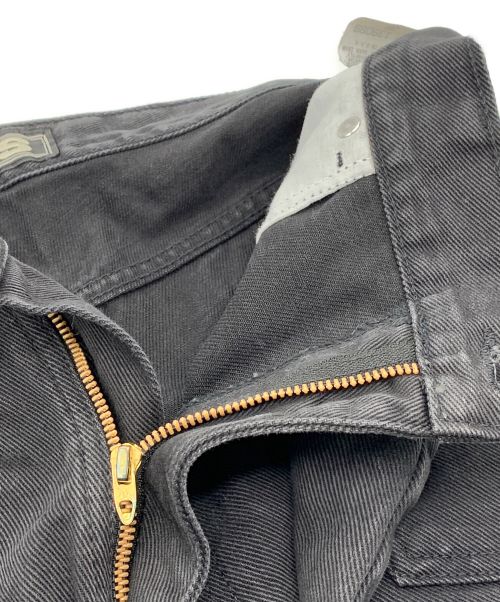 BOSS（ボス）BOSS (ボス) ブラックハーフデニムパンツ ブラック サイズ:2XLの古着・服飾アイテム