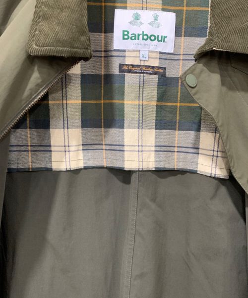 Barbour（バブアー）Barbour (バブアー) ASHI MAC CASUAL オリーブ サイズ:XLサイズの古着・服飾アイテム