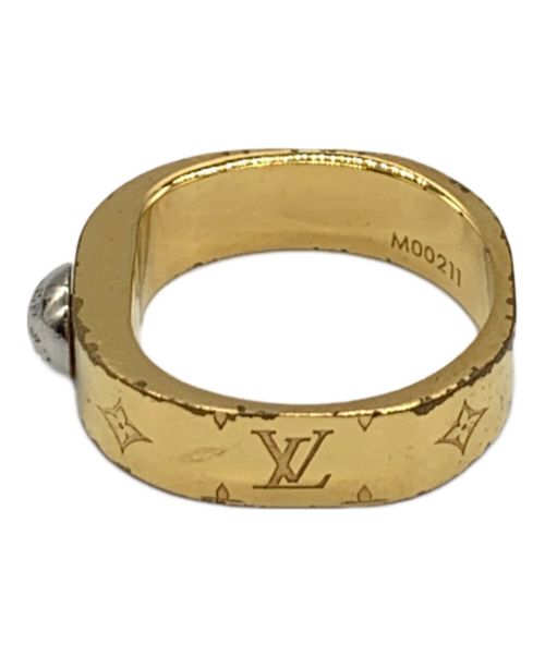 LOUIS VUITTON（ルイ ヴィトン）LOUIS VUITTON (ルイ ヴィトン) リング・ナノグラム ゴールドカラー サイズ:13号の古着・服飾アイテム
