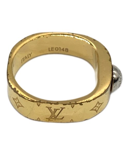 LOUIS VUITTON（ルイ ヴィトン）LOUIS VUITTON (ルイ ヴィトン) リング・ナノグラム ゴールドカラー サイズ:13号の古着・服飾アイテム