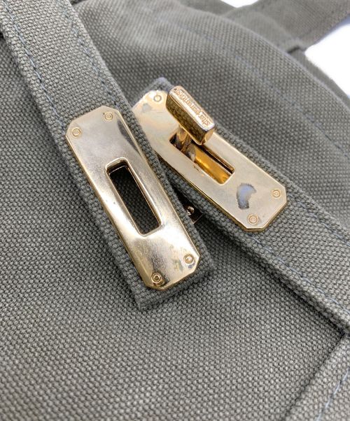 SITA PARANTICA（シータパランティカ）SITA PARANTICA (シータパランティカ) キャンバストートバッグ カーキの古着・服飾アイテム