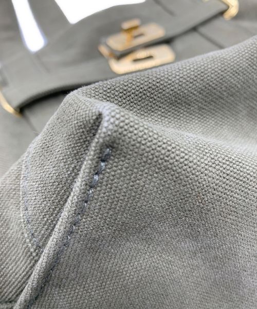 SITA PARANTICA（シータパランティカ）SITA PARANTICA (シータパランティカ) キャンバストートバッグ カーキの古着・服飾アイテム