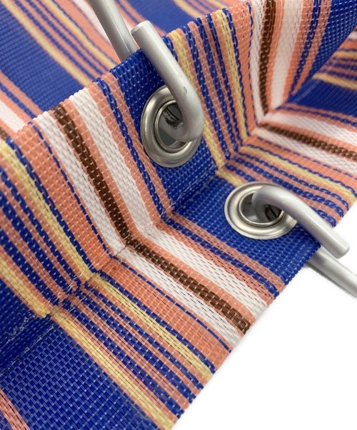 MARNI（マルニ）MARNI (マルニ) フラワーカフェ/メッシュトートバッグ ピンク×ブルーの古着・服飾アイテム