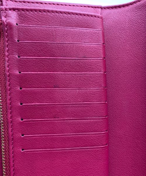 LOUIS VUITTON（ルイ ヴィトン）LOUIS VUITTON (ルイ ヴィトン) ポルトフォイユ・アメリア グルナ ショッキングピンクの古着・服飾アイテム