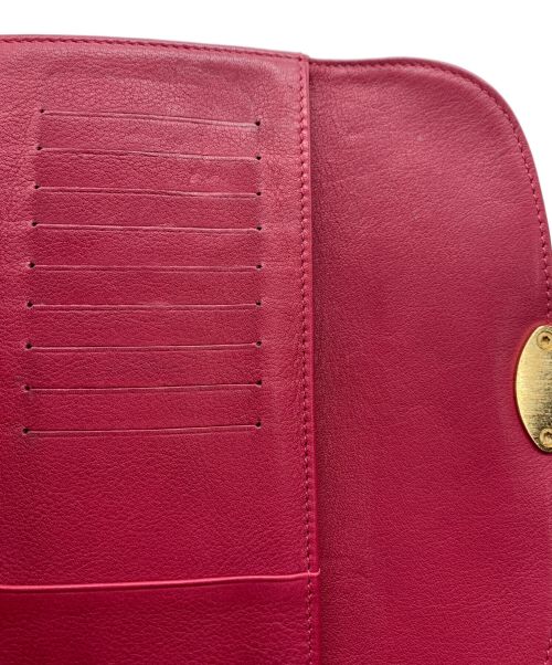 LOUIS VUITTON（ルイ ヴィトン）LOUIS VUITTON (ルイ ヴィトン) ポルトフォイユ・アメリア グルナ ショッキングピンクの古着・服飾アイテム
