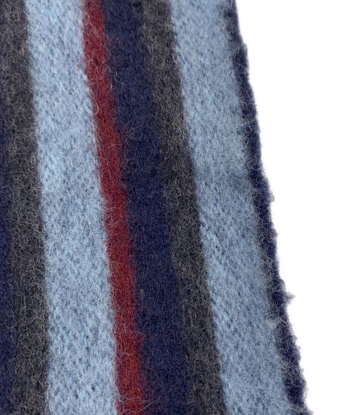 LOUIS VUITTON（ルイ ヴィトン）LOUIS VUITTON (ルイ ヴィトン) ラムウール×カシミヤマフラー ネイビーの古着・服飾アイテム