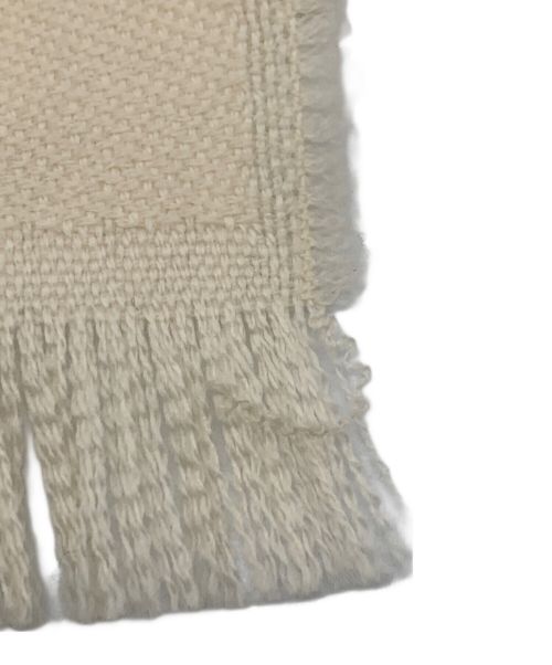 GUCCI（グッチ）GUCCI (グッチ) GGスプリーム　ウールストール アイボリーの古着・服飾アイテム