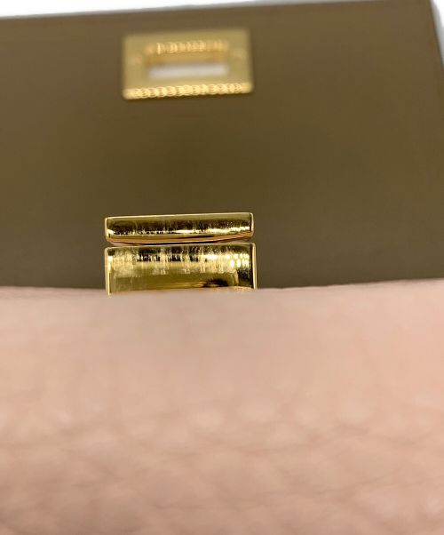 FENDI（フェンディ）FENDI (フェンディ) ピーカブー　2つ折り財布 ピンクの古着・服飾アイテム