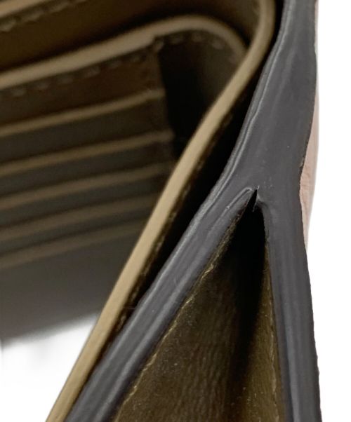 FENDI（フェンディ）FENDI (フェンディ) ピーカブー　2つ折り財布 ピンクの古着・服飾アイテム