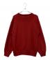 X-LARGE (エクストララージ) クルーネックセーター ワインレッド サイズ:Lサイズ：6000円