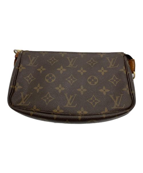 LOUIS VUITTON（ルイ ヴィトン）LOUIS VUITTON (ルイ ヴィトン) モノグラム ポシェット・アクセソワール ブラウンの古着・服飾アイテム