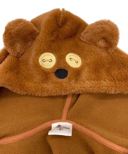 UNIVERSAL STUDIOS JAPAN（ユニバーサルスタジオジャパン）UNIVERSAL STUDIOS JAPAN (ユニバーサルスタジオジャパン) BOB'S TIM/ジップパーカー ブラウン サイズ:Mサイズの古着・服飾アイテム