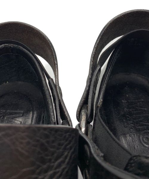 MM6 Maison Margiela（エムエムシックスメゾンマルジェラ）MM6 Maison Margiela (エムエムシックス メゾンマルジェラ) ウエスタンレザーシューズ ブラック サイズ:SIZE 38の古着・服飾アイテム