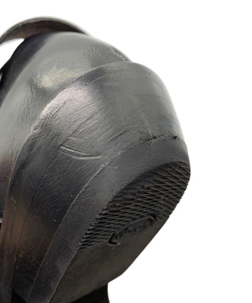 MM6 Maison Margiela（エムエムシックスメゾンマルジェラ）MM6 Maison Margiela (エムエムシックス メゾンマルジェラ) ウエスタンレザーシューズ ブラック サイズ:SIZE 38の古着・服飾アイテム