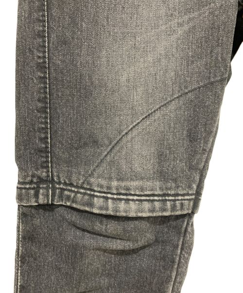 sacai（サカイ）sacai (サカイ) LAYERED DENIM PANT ブラック サイズ:Sサイズの古着・服飾アイテム