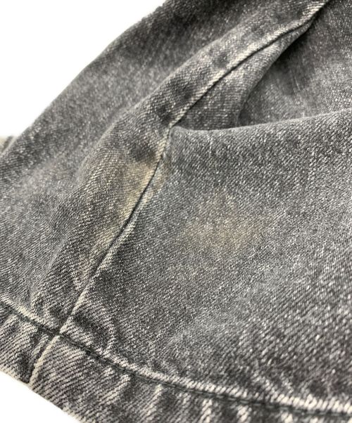 sacai（サカイ）sacai (サカイ) LAYERED DENIM PANT ブラック サイズ:Sサイズの古着・服飾アイテム