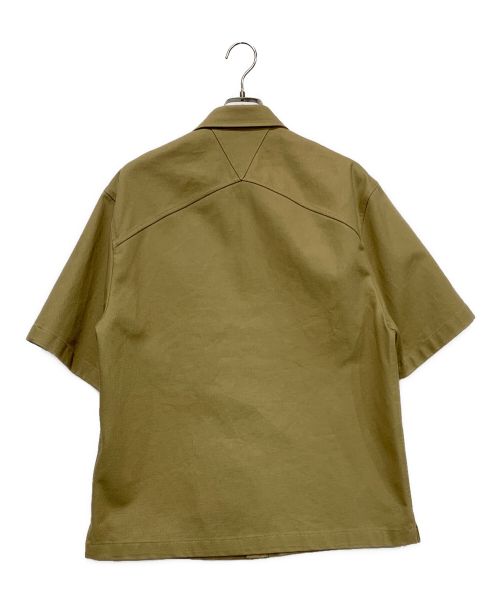 BOTTEGA VENETA（ボッテガベネタ）BOTTEGA VENETA (ボッテガベネタ) ショートスリーブシャツ ベージュ サイズ:SIZE 48の古着・服飾アイテム