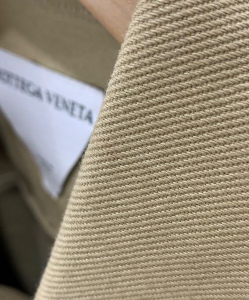BOTTEGA VENETA（ボッテガベネタ）BOTTEGA VENETA (ボッテガベネタ) ショートスリーブシャツ ベージュ サイズ:SIZE 48の古着・服飾アイテム