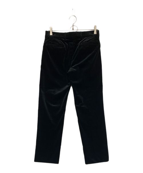 LOUIS VUITTON（ルイ ヴィトン）LOUIS VUITTON (ルイ ヴィトン) ベロアストレートパンツ ブラック サイズ:SIZE 36の古着・服飾アイテム