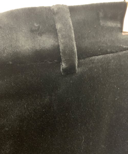 LOUIS VUITTON（ルイ ヴィトン）LOUIS VUITTON (ルイ ヴィトン) ベロアストレートパンツ ブラック サイズ:SIZE 36の古着・服飾アイテム