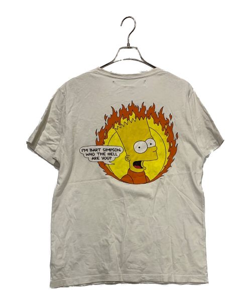 OFFWHITE（オフホワイト）OFFWHITE (オフホワイト) THE SIMPSONS　19SS　Tシャツ ホワイト サイズ:Lサイズの古着・服飾アイテム