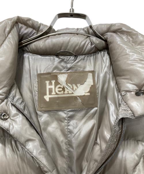 HERNO（ヘルノ）HERNO (ヘルノ) ダウンコート グレージュ サイズ:FREEの古着・服飾アイテム