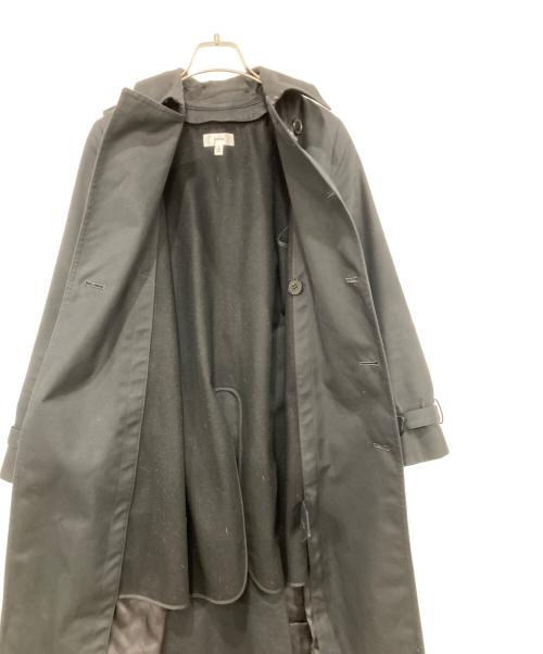 HYKE（ハイク）HYKE (ハイク) トレンチコート ブラック サイズ:1の古着・服飾アイテム