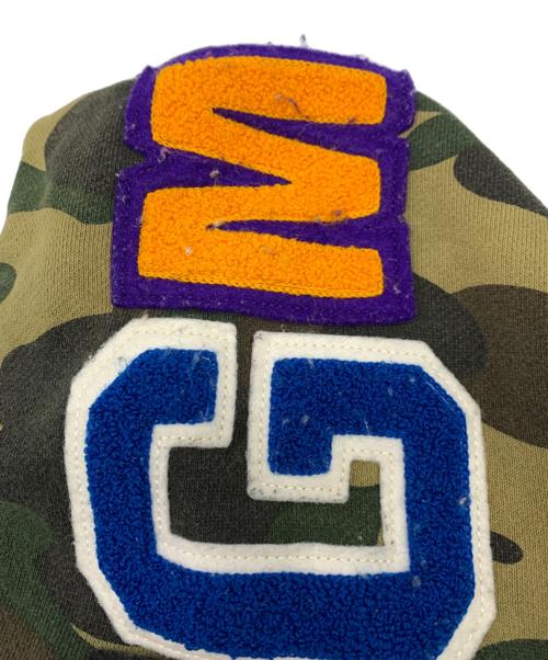 BAPE BY A BATHING APE（ベイプバイアベイシングエイプ）BAPE BY A BATHING APE (ベイプバイアベイシングエイプ) ジップパーカー ブラック サイズ:Mサイズの古着・服飾アイテム