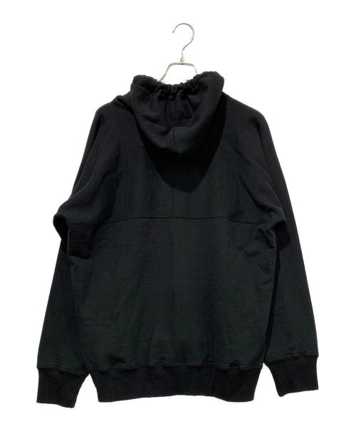 nanamica（ナナミカ）nanamica (ナナミカ) プルオーバーパーカー ブラック サイズ:Lサイズの古着・服飾アイテム