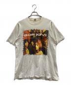 FRUIT OF THE LOOMフルーツオブザルーム）の古着「FRUIT OF THE LOOM　バンドTシャツ」｜ホワイト