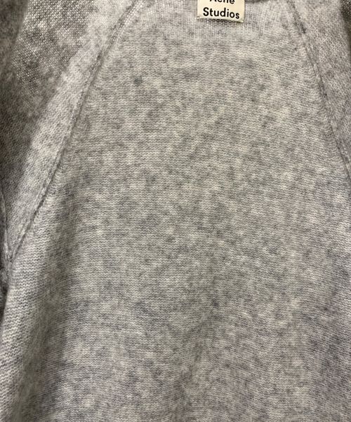 Acne studios（アクネ ストゥディオス）Acne studios (アクネ ストゥディオス) ロングカーディガン グレー サイズ:XXSサイズの古着・服飾アイテム