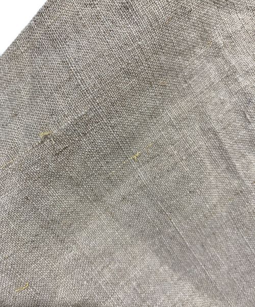 nestrobe confect（ネストローブ コンフェクト）nestrobe confect (ネストローブ コンフェクト) Linen Military Oversized Shirt ベージュ サイズ:FREEの古着・服飾アイテム